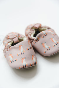 Tiny Toes Moccasins - Fox