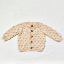 Load image into Gallery viewer, Popcorn Cardigan - Natural